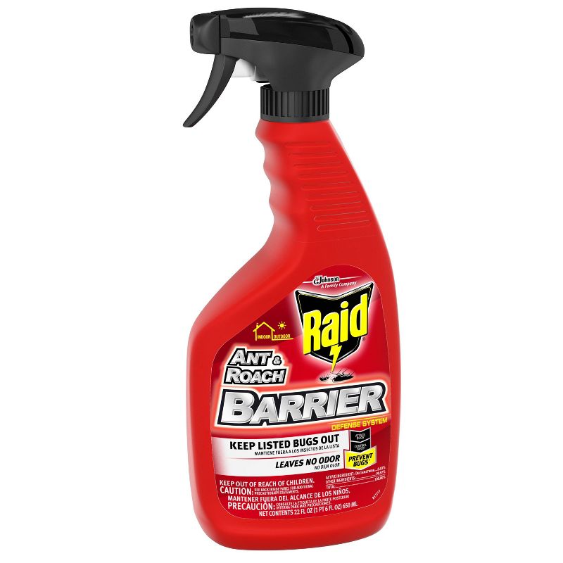 Raid Ant & Roach Barrier - 22 fl oz