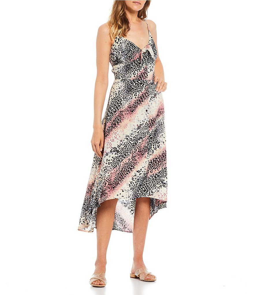 Allison & Kelly Pleated Maxi Dress