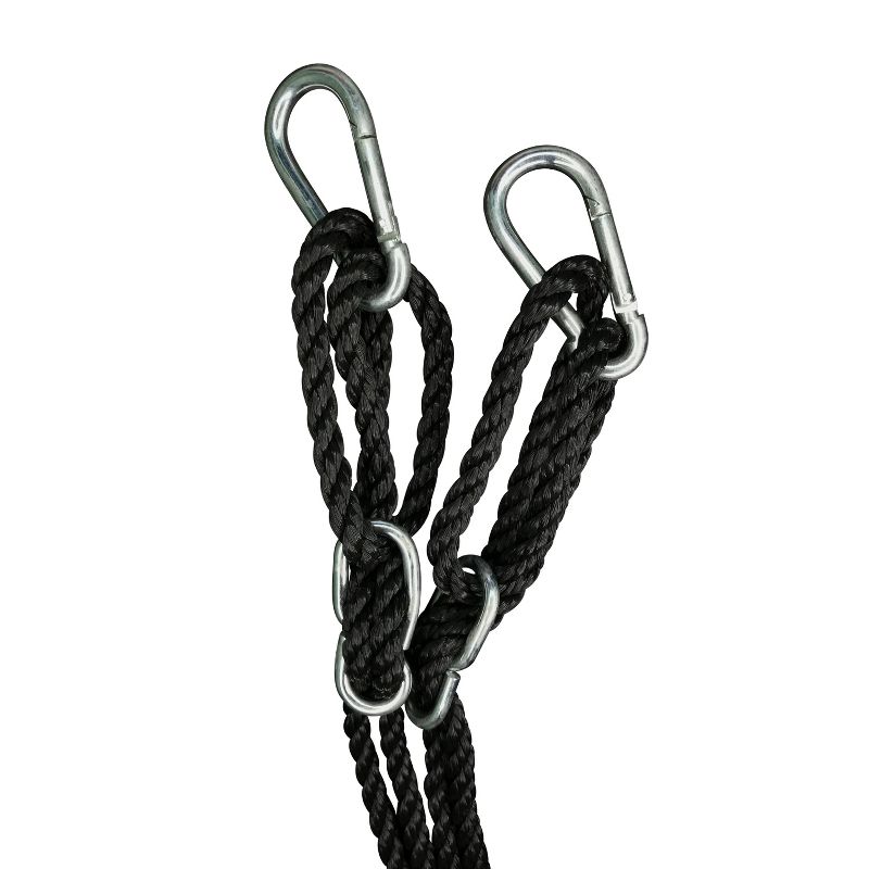 M & M Sales Backyard Outdoor Sesame Street Elmo Baby Toddler Bucket T-Bar Tree Swing with Nylon Ropes