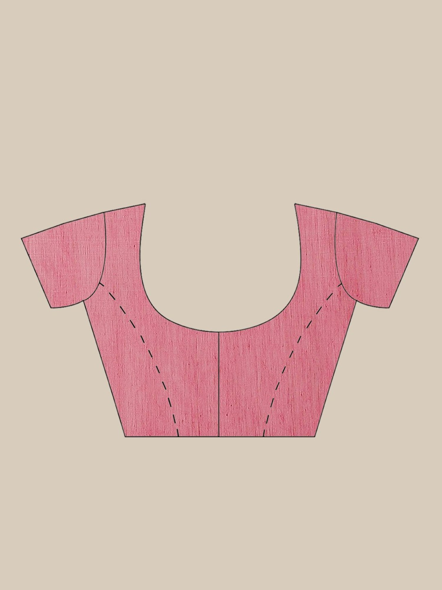 Kalakari India Pink Woven Saree