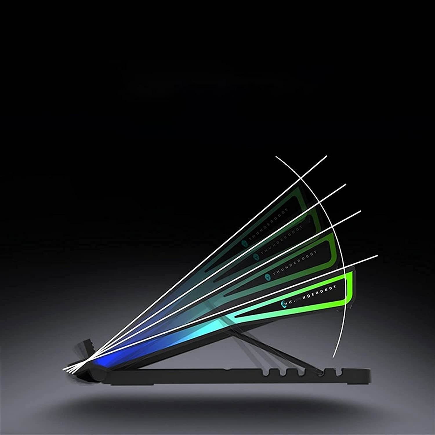 Computer Cooler USB Cooling Fan Laptop Notebook Cinema Cooler USB External Heat Sink Computer Bracket High Speed Mute Cool Pad (Color : NO.3)