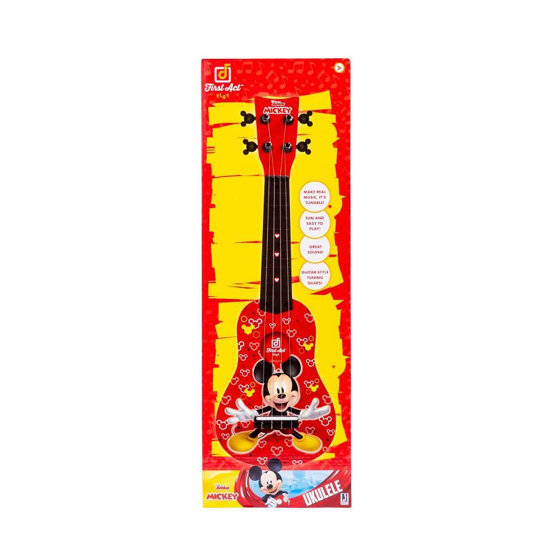 First Act Disney Junior Mickey Mouse Plastic Ukulele