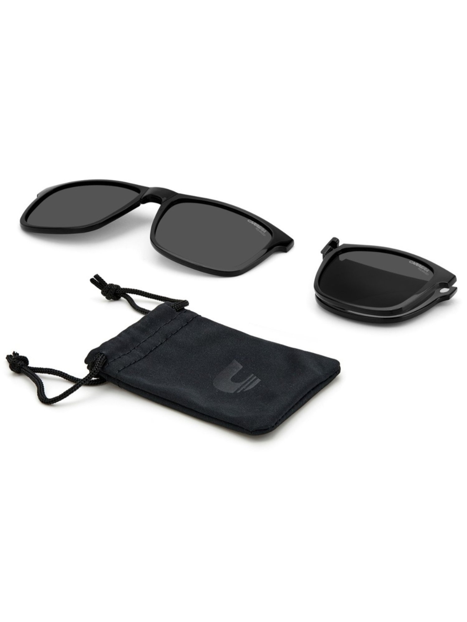 Carrera Grey Rectangular UV Protection Sunglasses for Men