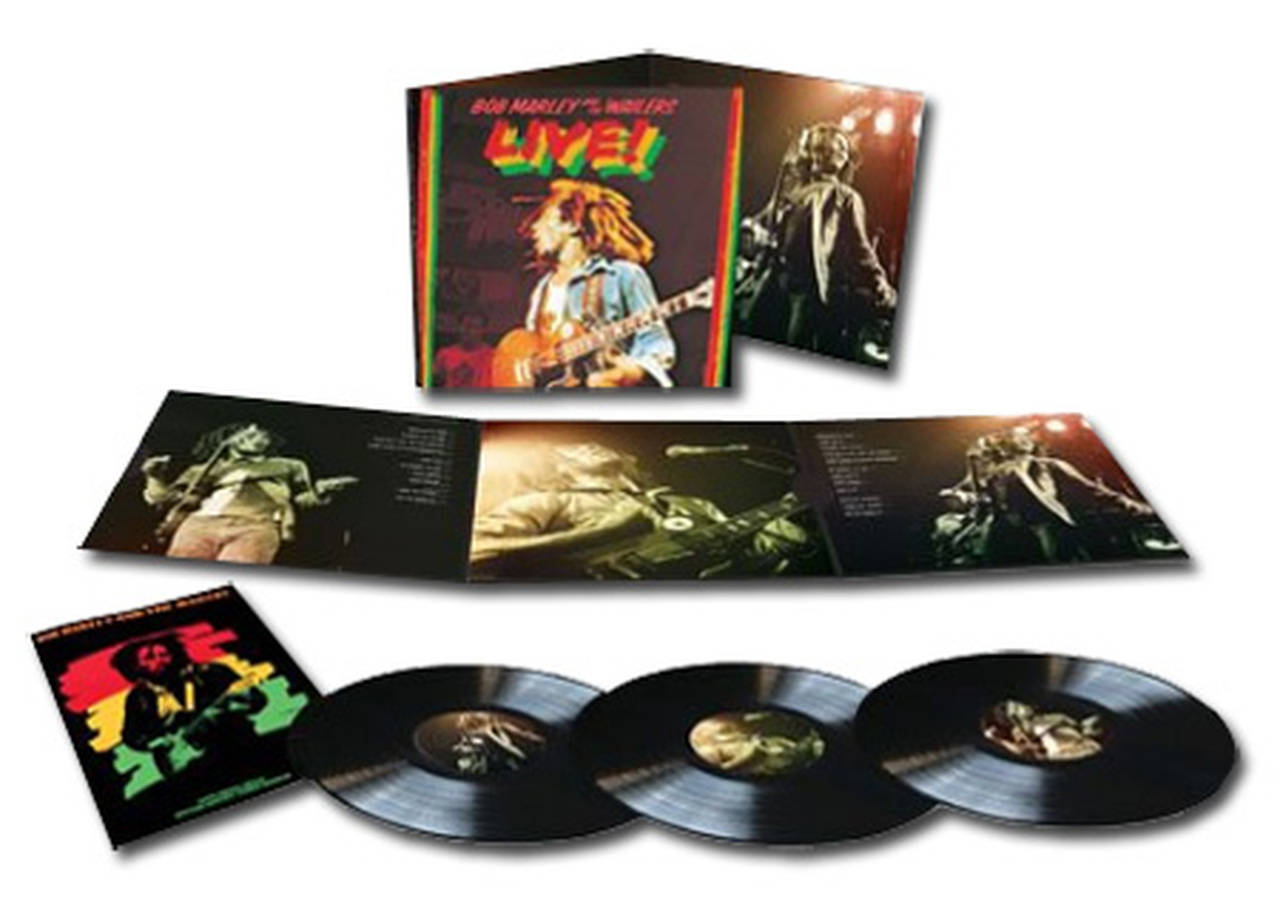 Bob Marley & The Wailers Live! 180g 3LP (Vinyl)