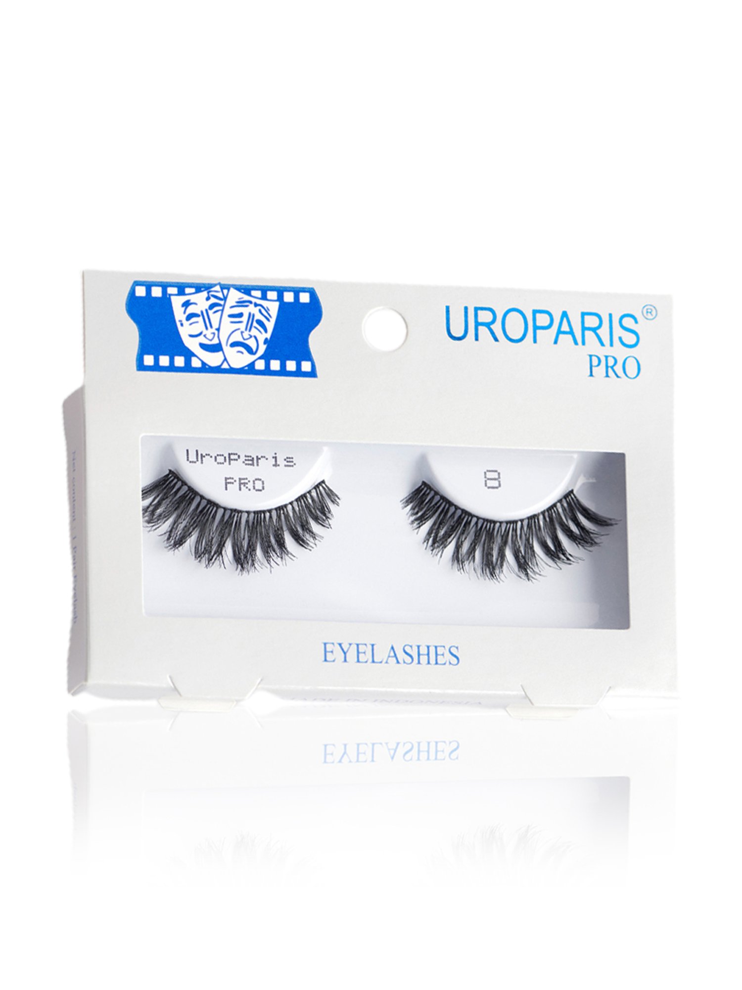 UROPARIS Human Hair Eyelashes - PRO 8