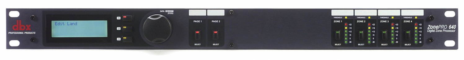 dbx ZonePro 640 Digital Zone Processor
