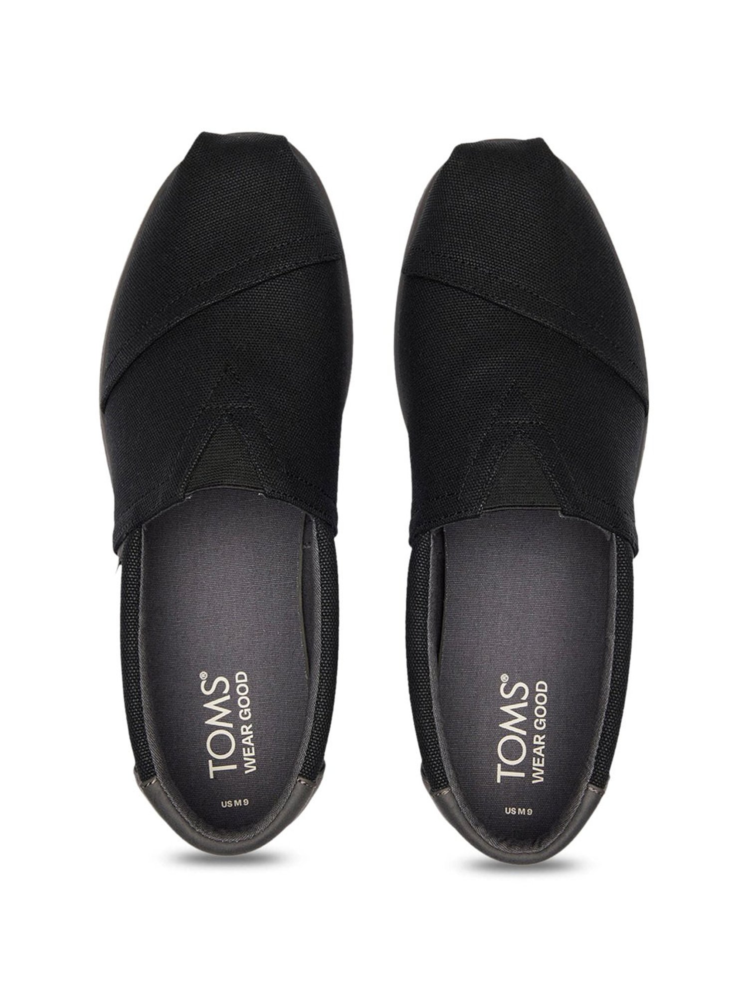 TOMS Men's Alp Fwd Black Plimsolls