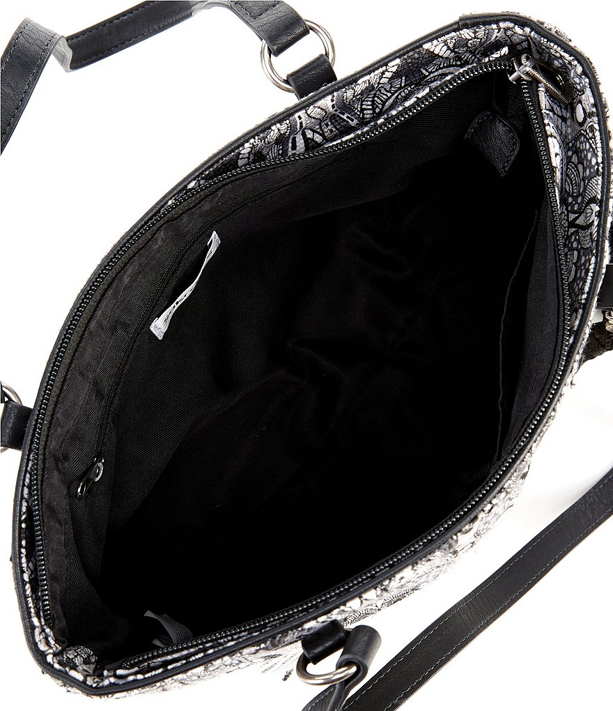 Sakroots Ellis Small Straw Satchel Bag