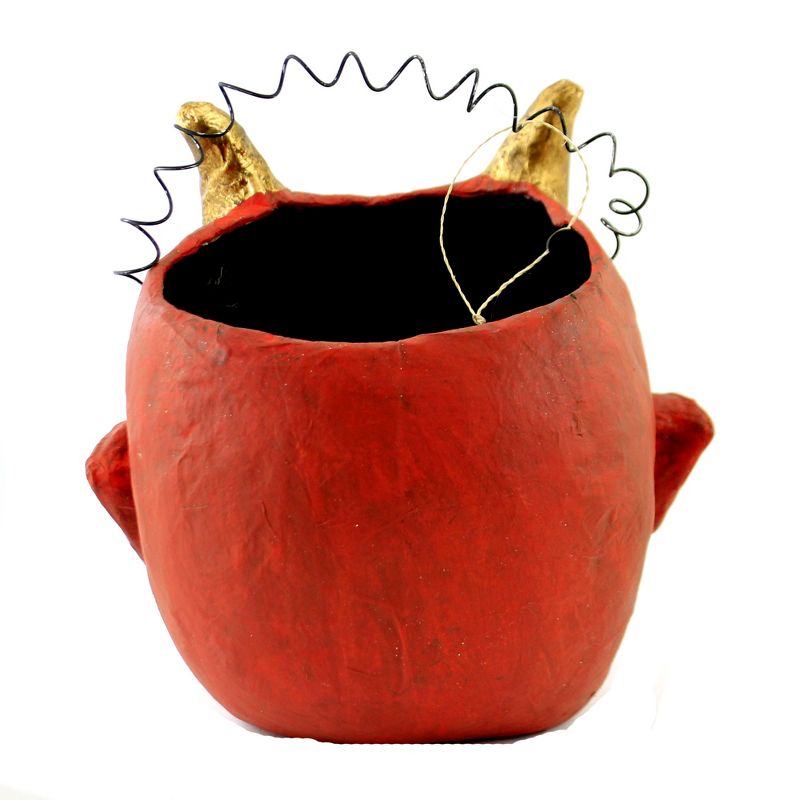 Cody Foster 11.0" Vintage Style Devil Large Candy Bucket Halloween  -  Decorative Figurines