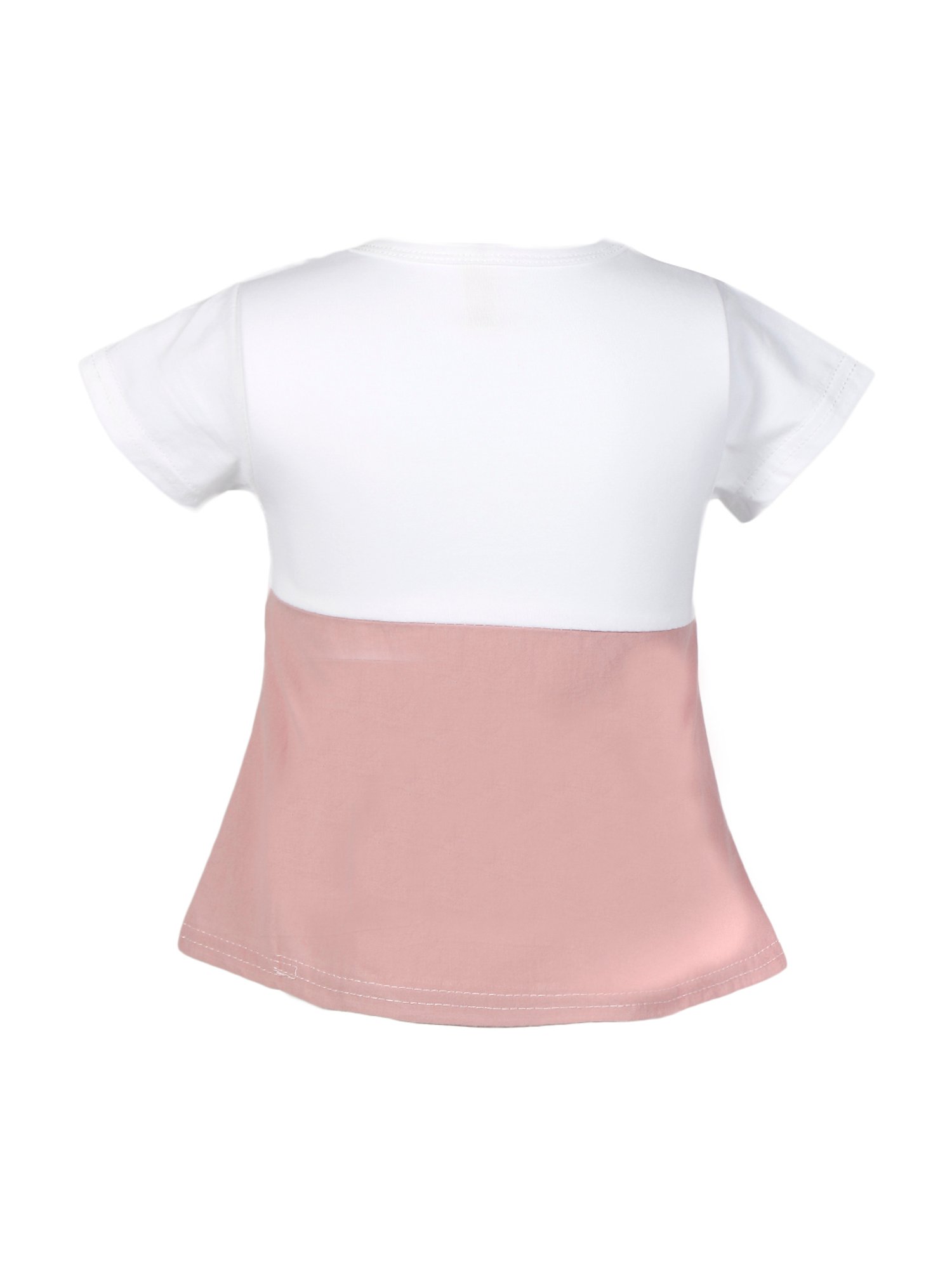 Passion Petals Kids Pink Printed Dress