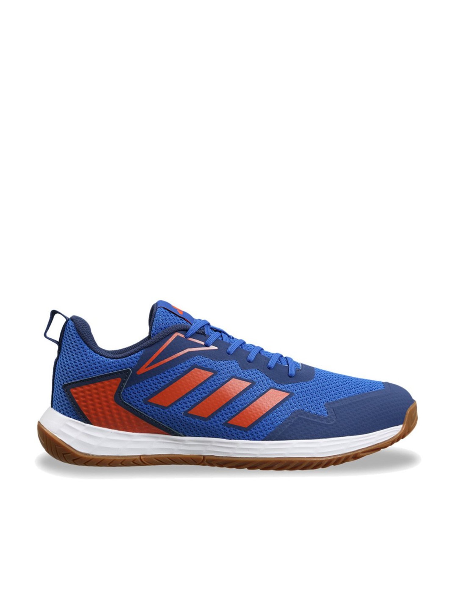 Adidas Men's BASELINER V2 Blue Indoor Court Shoes