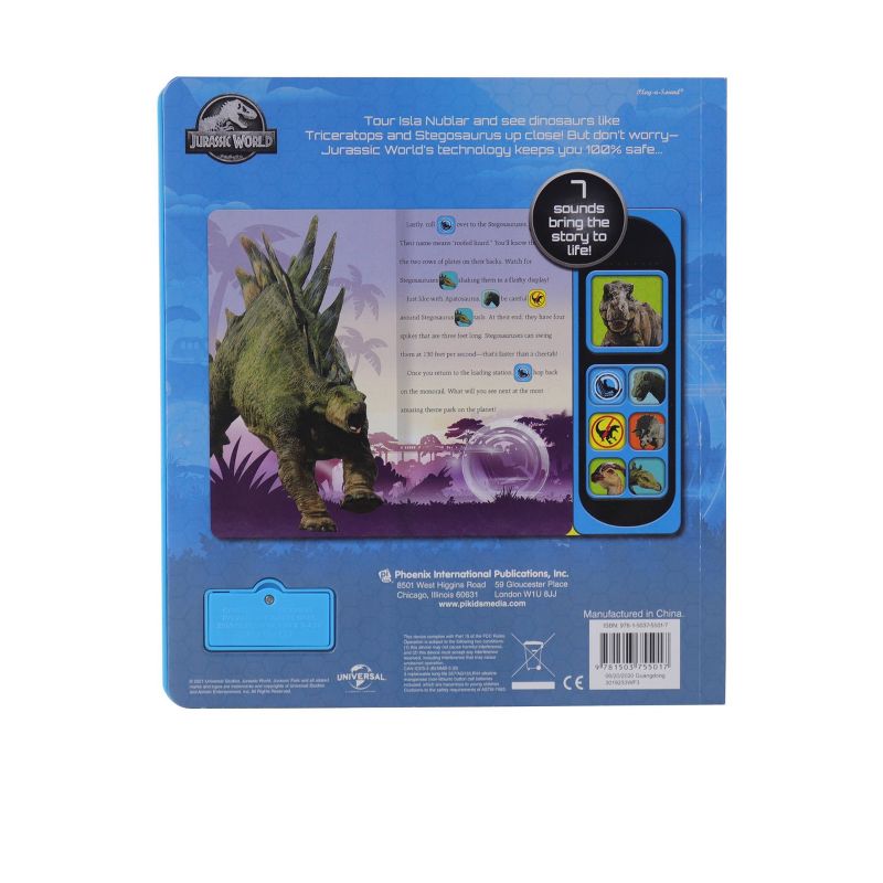 Jurassic World Roll With The Dinosaurs - Little Sound (Board Book)