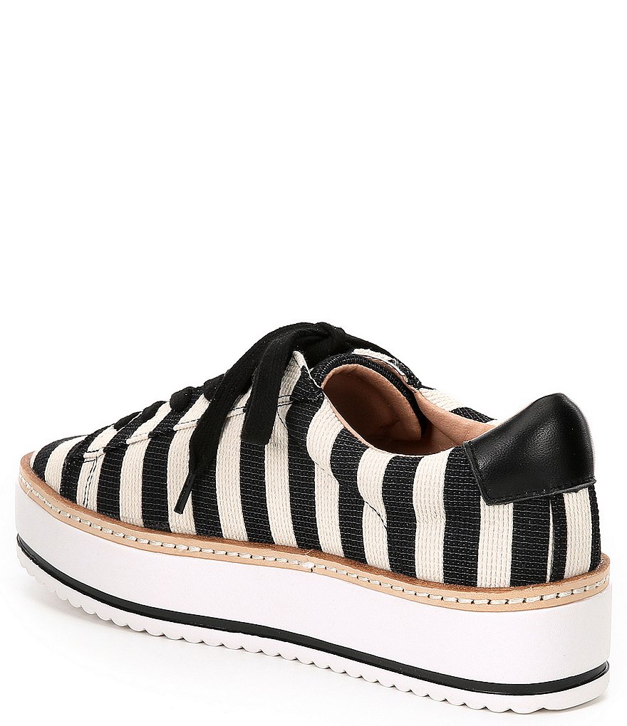 Chelsea & Violet Minie Striped Platform Lace-Up Sneakers
