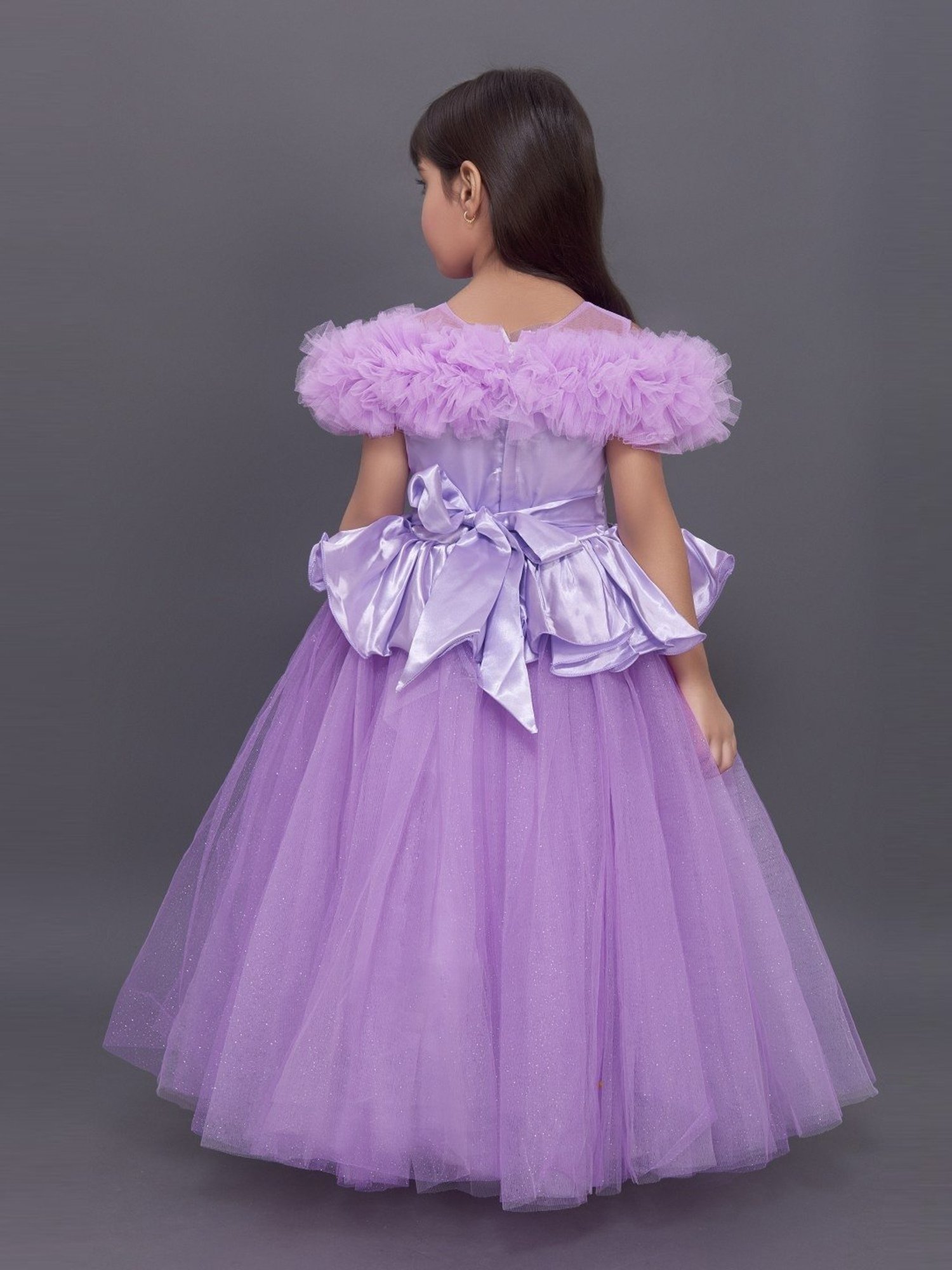 Pink Chick Kids Lilac Regular Fit Gown