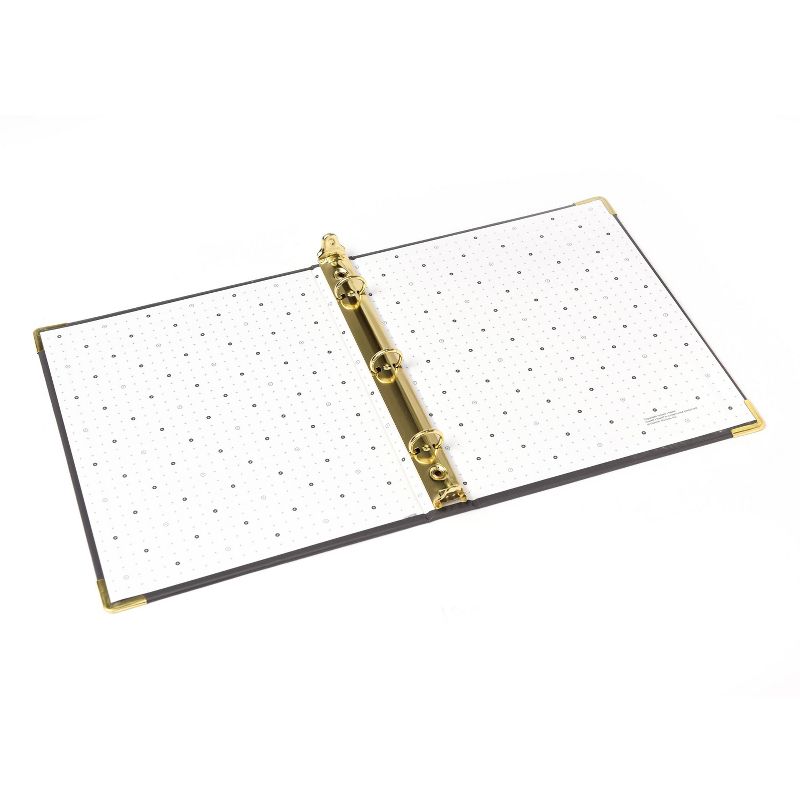 Russell+Hazel Charcoal Patent Mini Binder