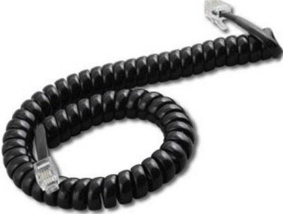 (50874-001) 6\" Coiled Cord Modular Cord