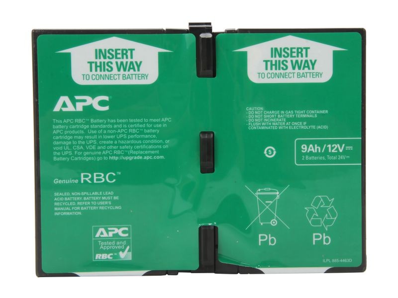 APC Smart-UPS C 1500 (SMC1500-2U) -  Compatible Replacement Battery Kit