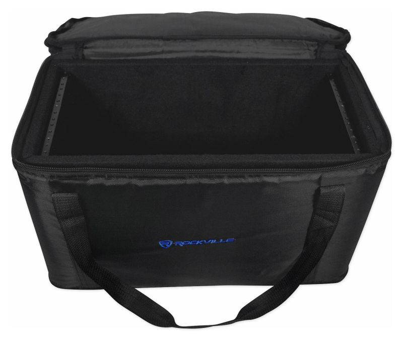 RRB50 5U Rack Bag Double-Sided Case with 12" Depth + Shoulder Strap