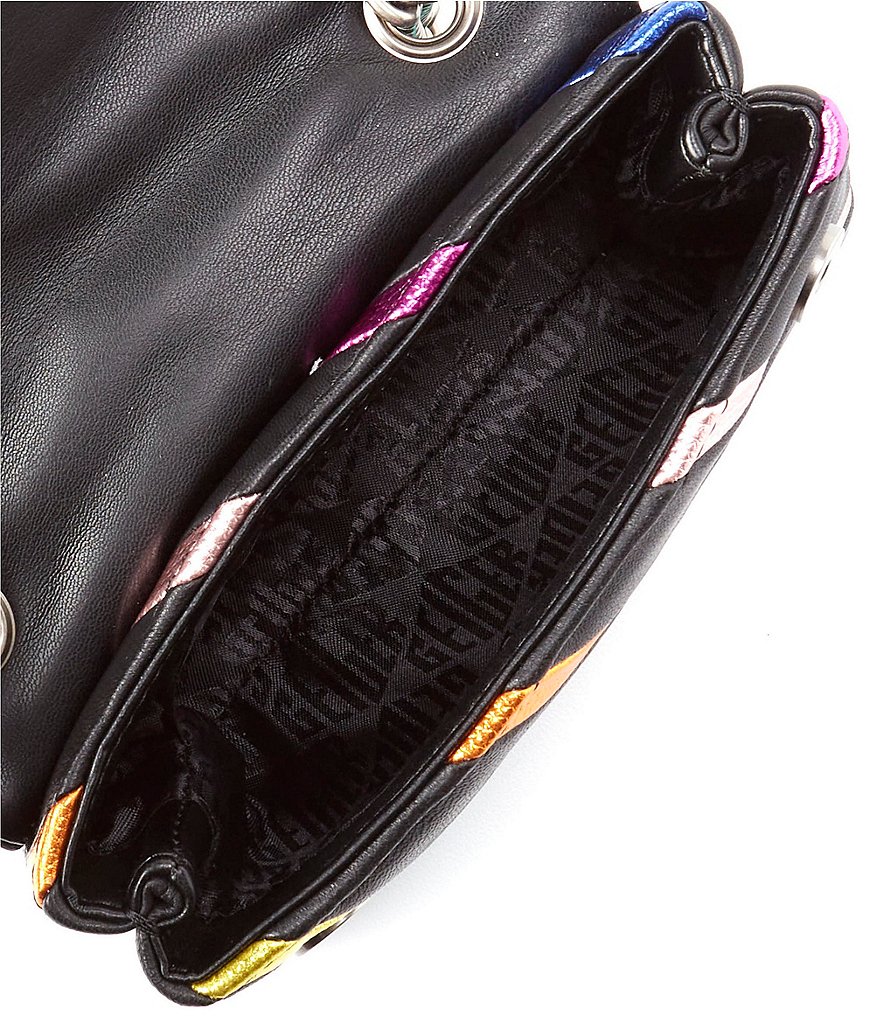 Kurt Geiger London Mini Rainbow Pipe Chain Strap Crossbody Bag