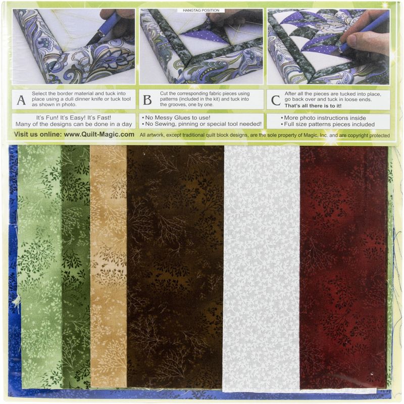 Quilt-Magic No Sew Wall Hanging Kit-Giraffe