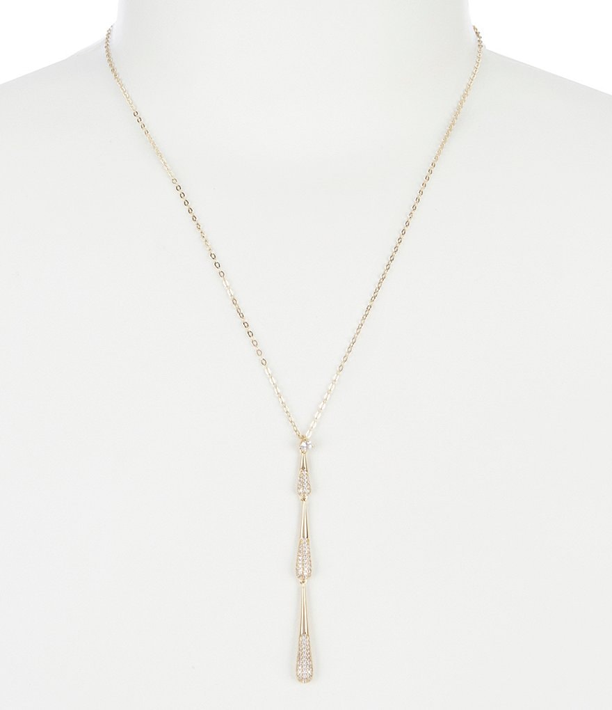 Nadri Dappled Y-Necklace