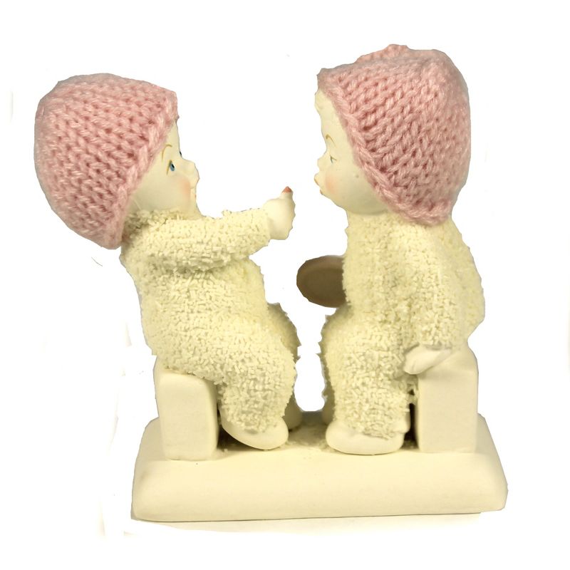 Dept 56 Snowbabies 4.0" You're The Smile On My Face Lipstick Dress Up  -  Decorative Figurines