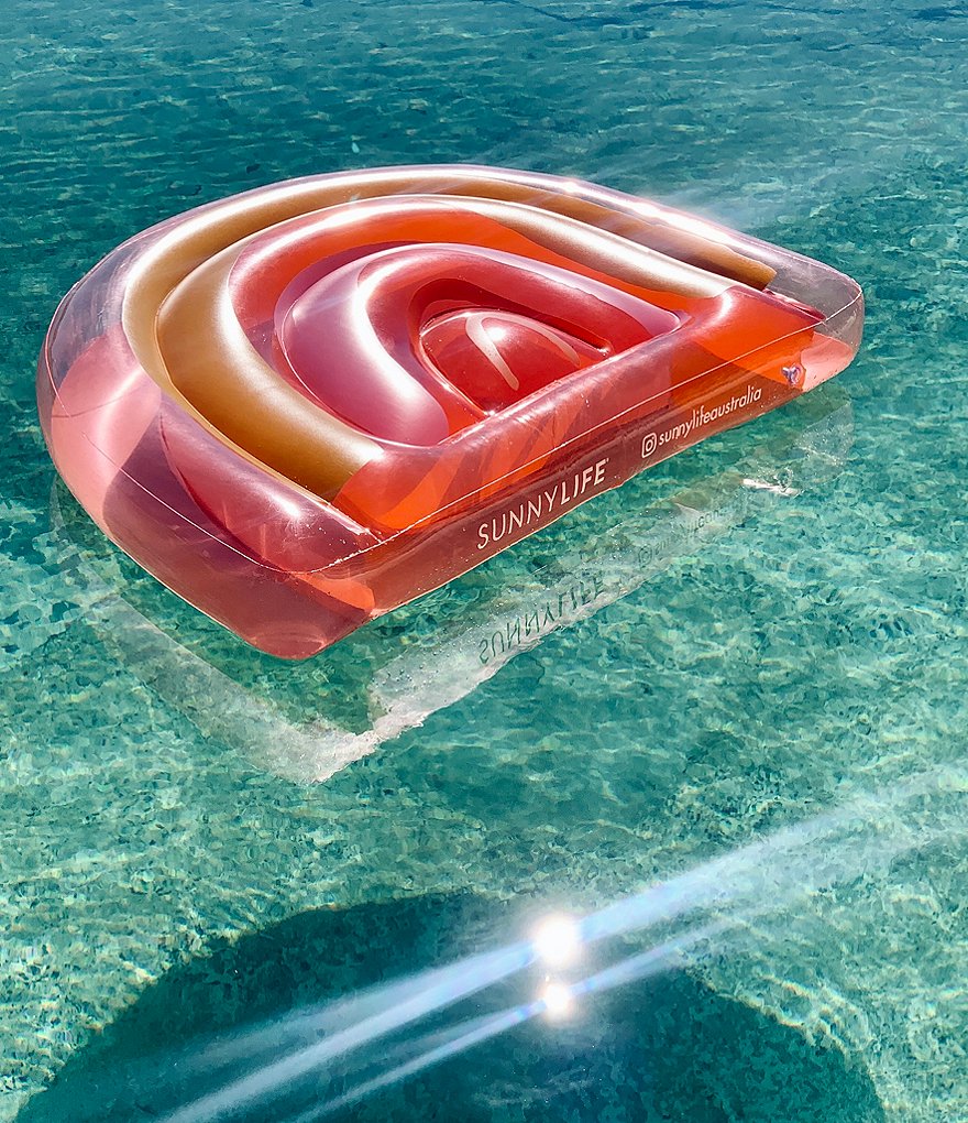 Sunnylife Float Away Lie On Rainbow Float