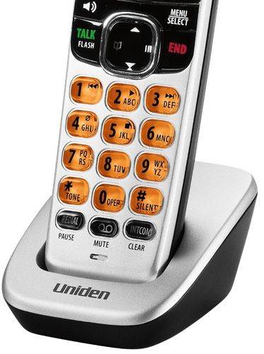 Uniden DCX170-2 Additional Handsets w/ Charger & Backlit Keypad