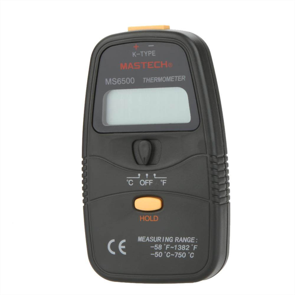 MASTECH MS6500 Handheld Digital Thermometer Temperature Meter Sensor Tester thermometre estacion metereologica station meteo