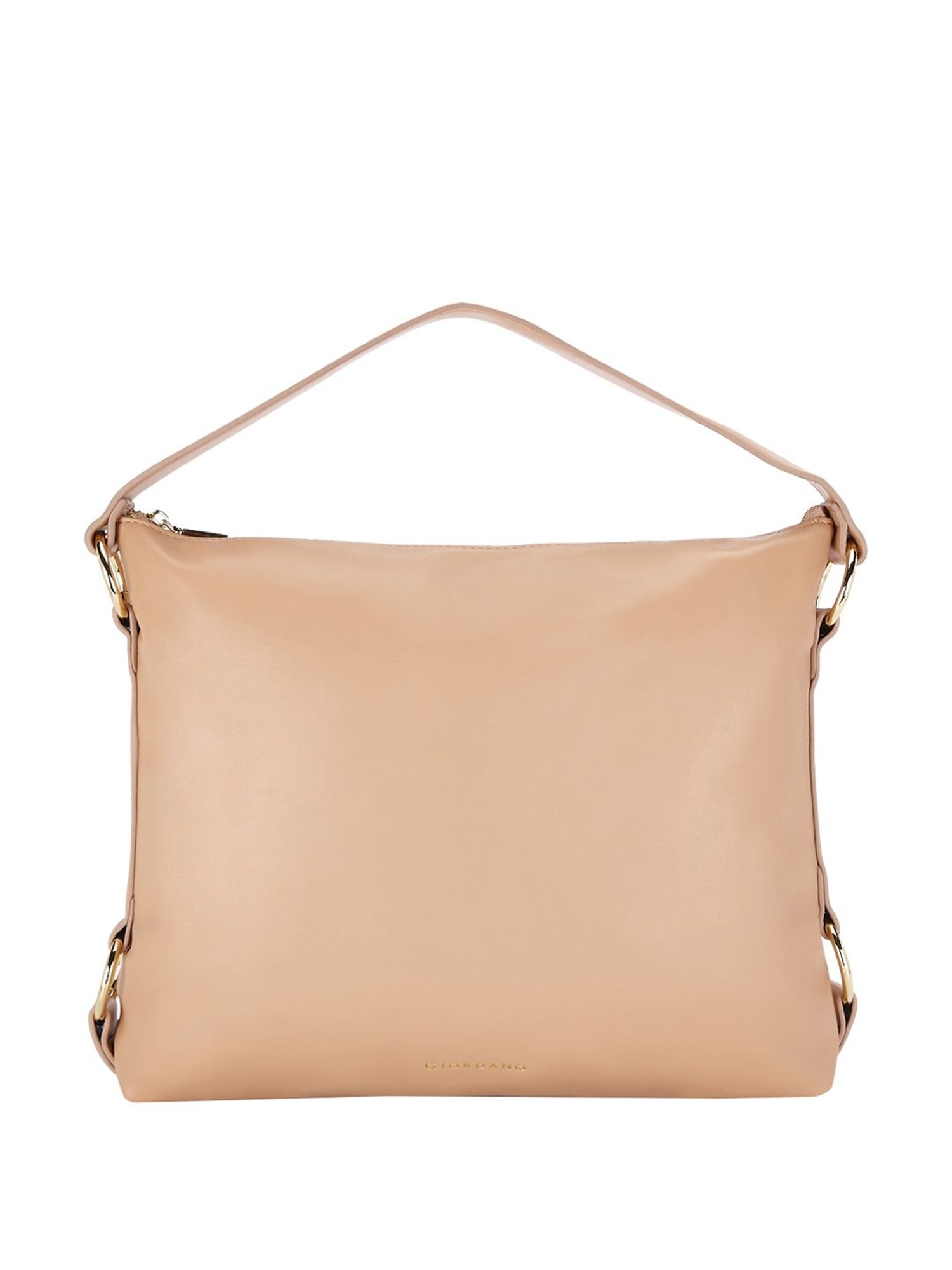 Giordano Beige Solid Handbag