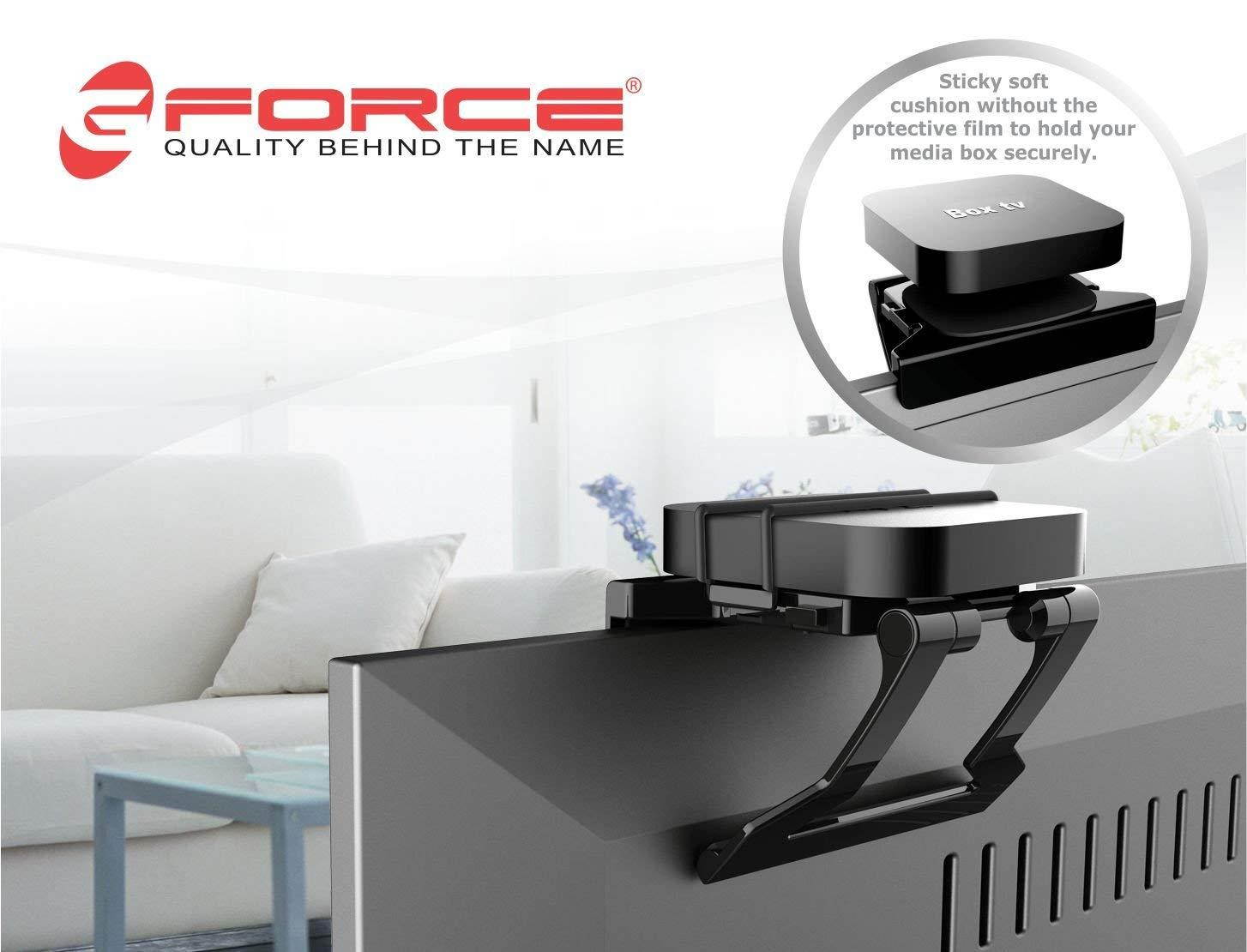 GForce 1223 Adjustable TV Clip Mount Holder For Roku/Apple TV
