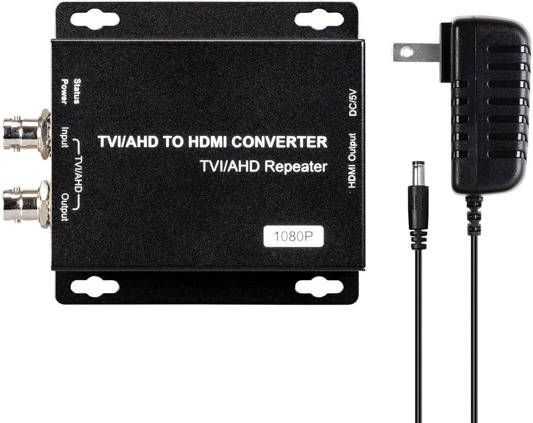 Modulator - RCA Composite to Coaxial - Converts Standard Definition Signals to Coax, Includes AV Cable
