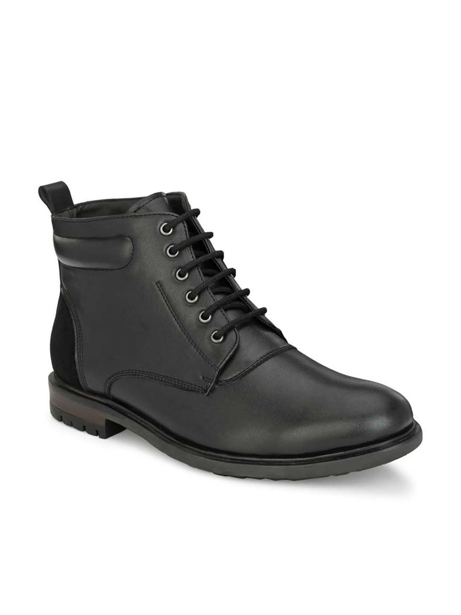 Giorgio Men's Black Derby Boots