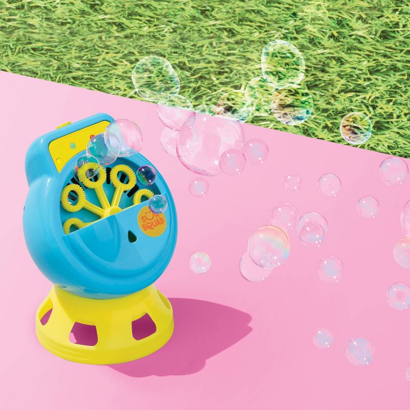 Light-Up Bubble Machine Blue/Yellow - Sun Squad™