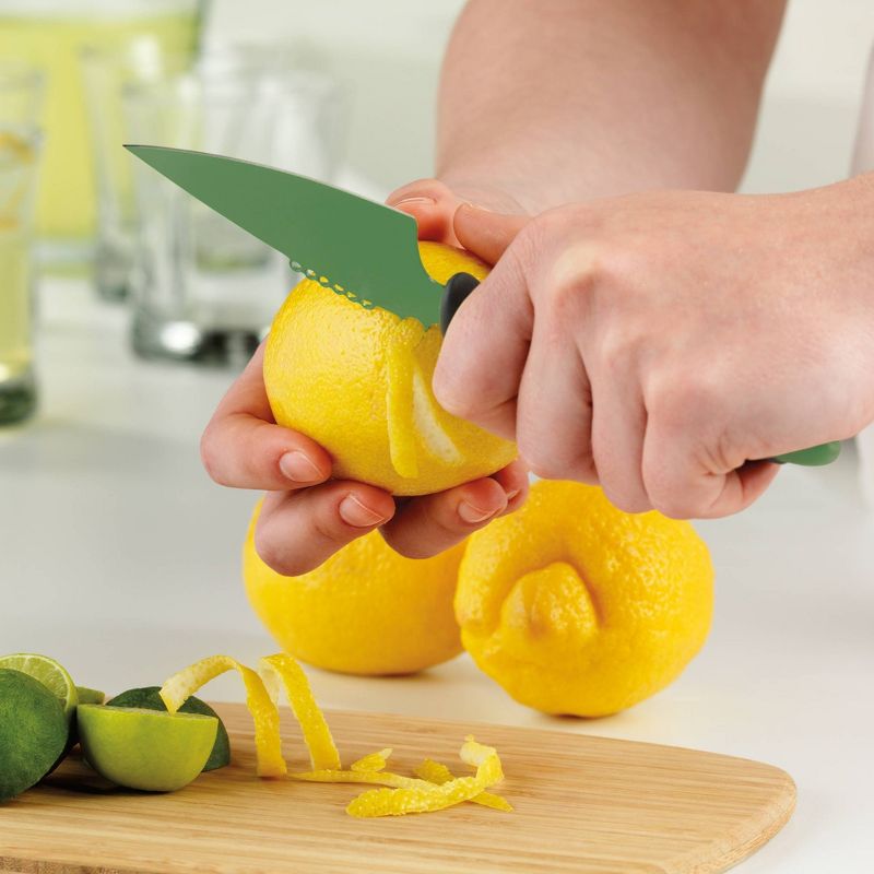 Tovolo Comfort Grip 3.5" Citrus Knife Pesto 14004-500