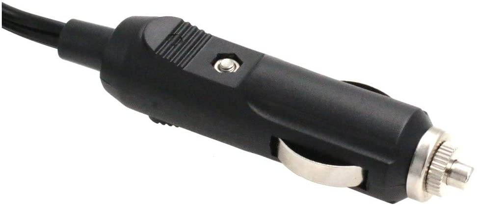 Eonvic 12V DC 2 Pin Lead Cable Plug Wire for Car Cooler Cool Box Mini Fridge