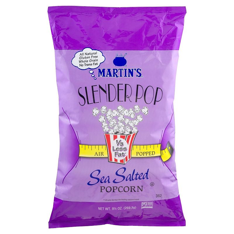 Martin's Slender Pop Sea Salted Popcorn - 9.5oz