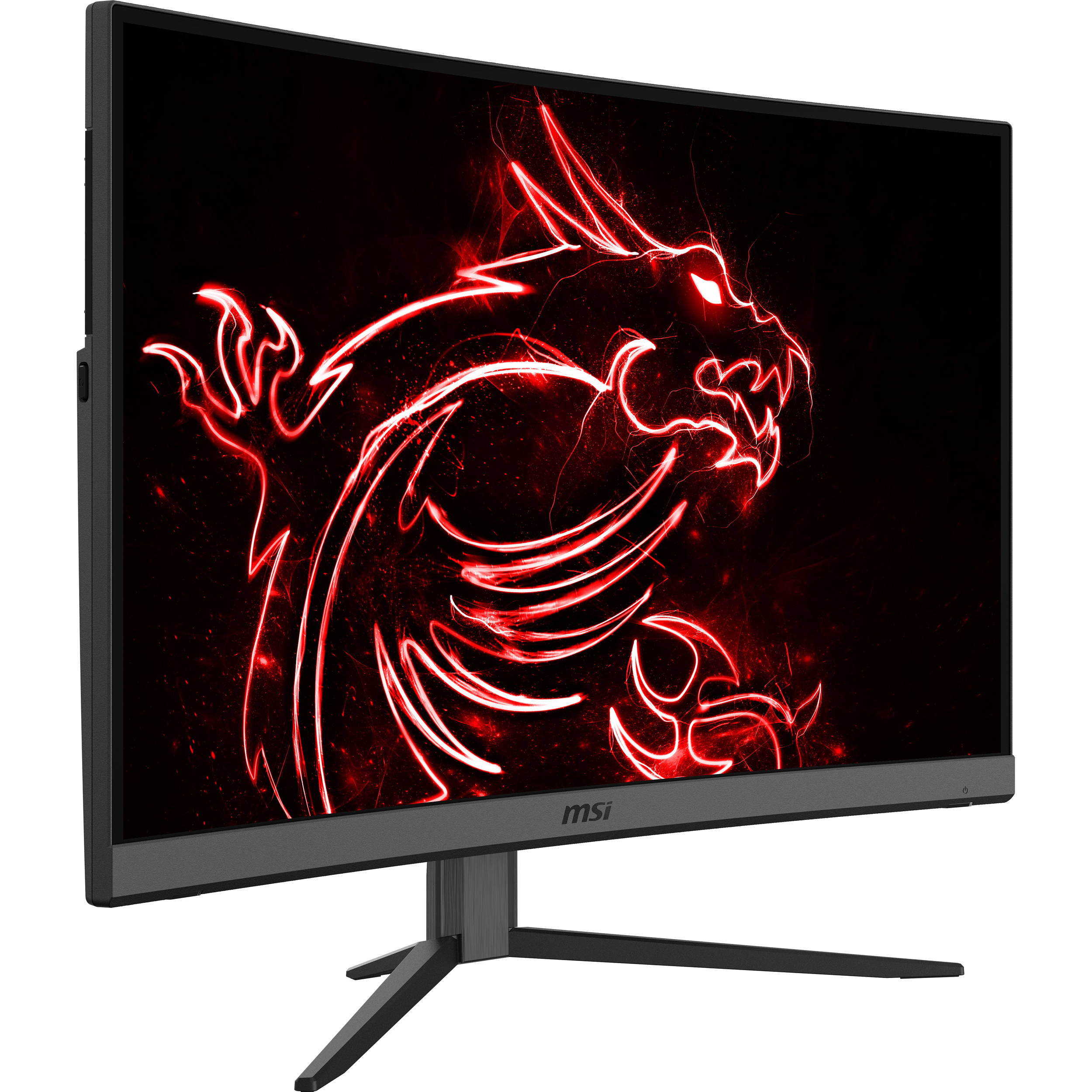 MSI Optix MAG272CQR 27" WQHD 2560 x 1440 2K Resolution 1ms (MPRT) 165Hz HDMI DisplayPort USB-C AMD FreeSync Anti-Flicker HDR Ready Backlit LED Curved Gaming Monitor