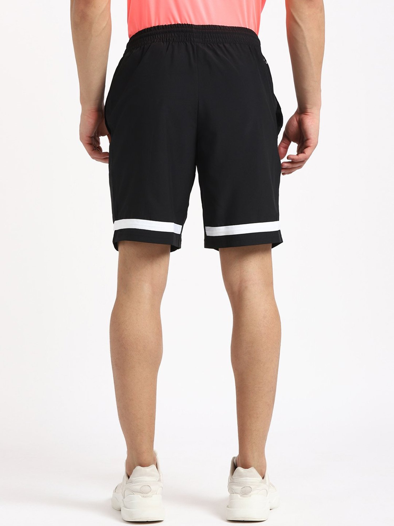 Reebok Black Regular Fit Sports Shorts