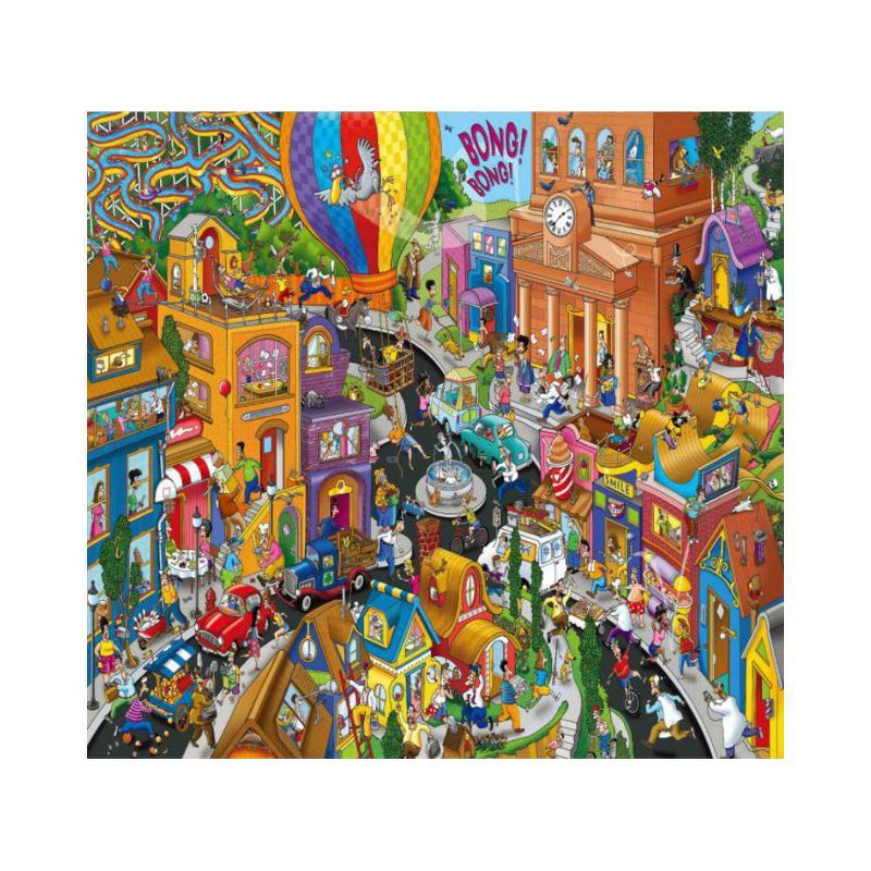 Wuundentoy Premium Edition: World in a Hurry Jigsaw Puzzle - 500pc