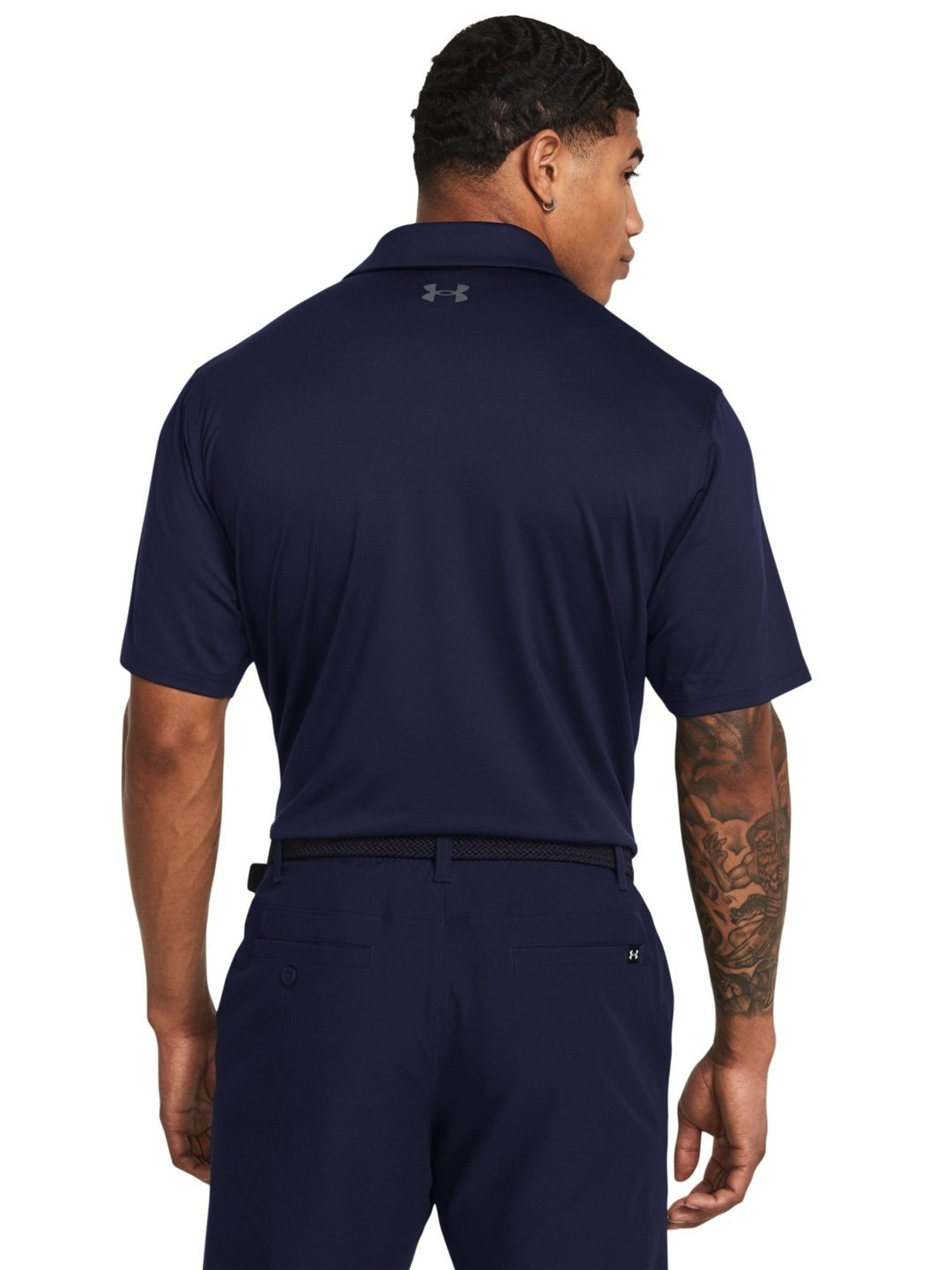 Under Armour Blue Slim Fit Polo T-Shirt