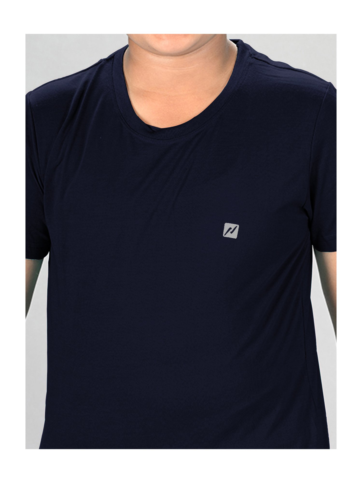 Lux Nitro Boys Blue & Green Solid T-Shirt (Pack Of 3)