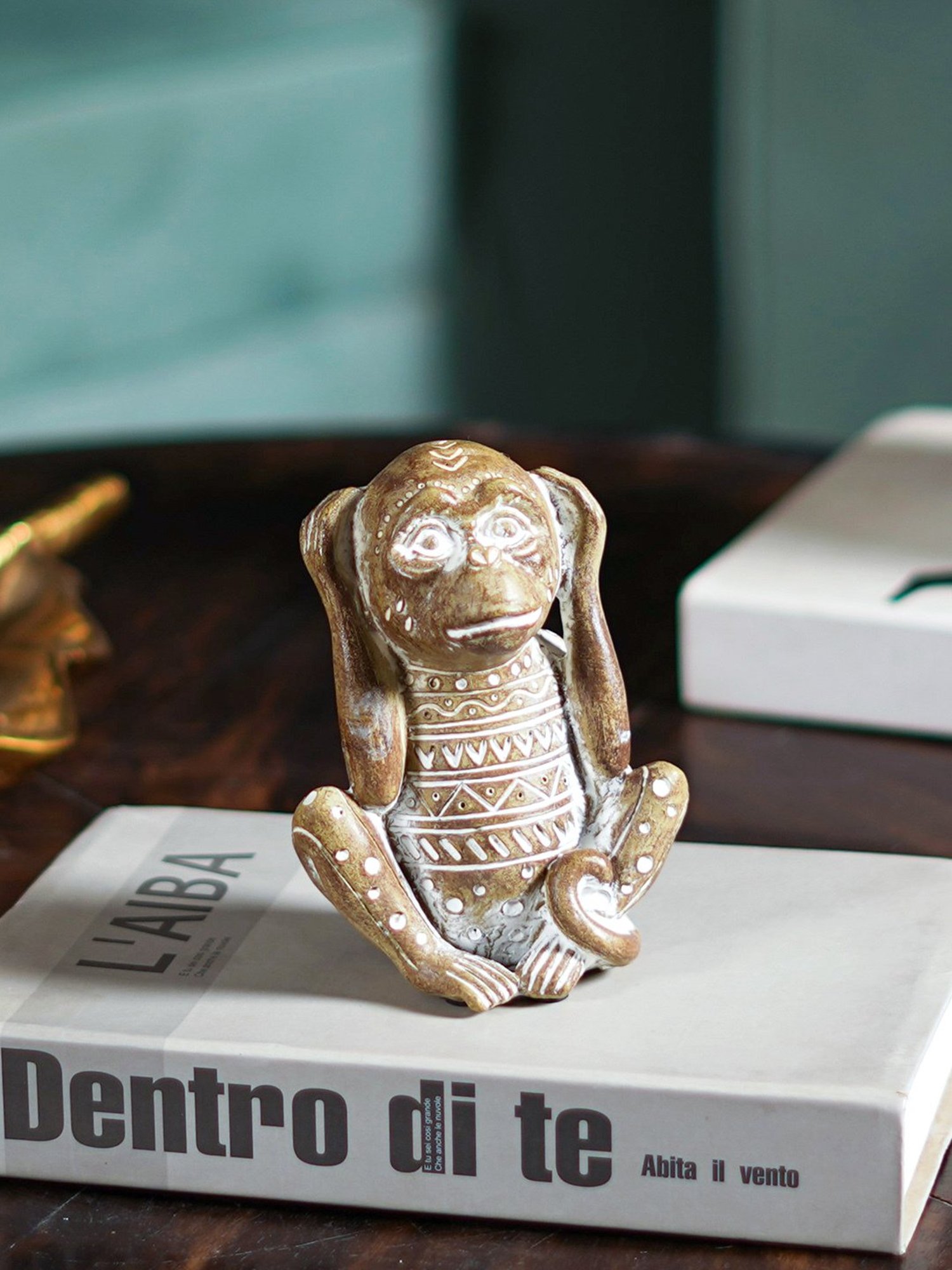 The Artment Tribal Wisdom Monkey Totem