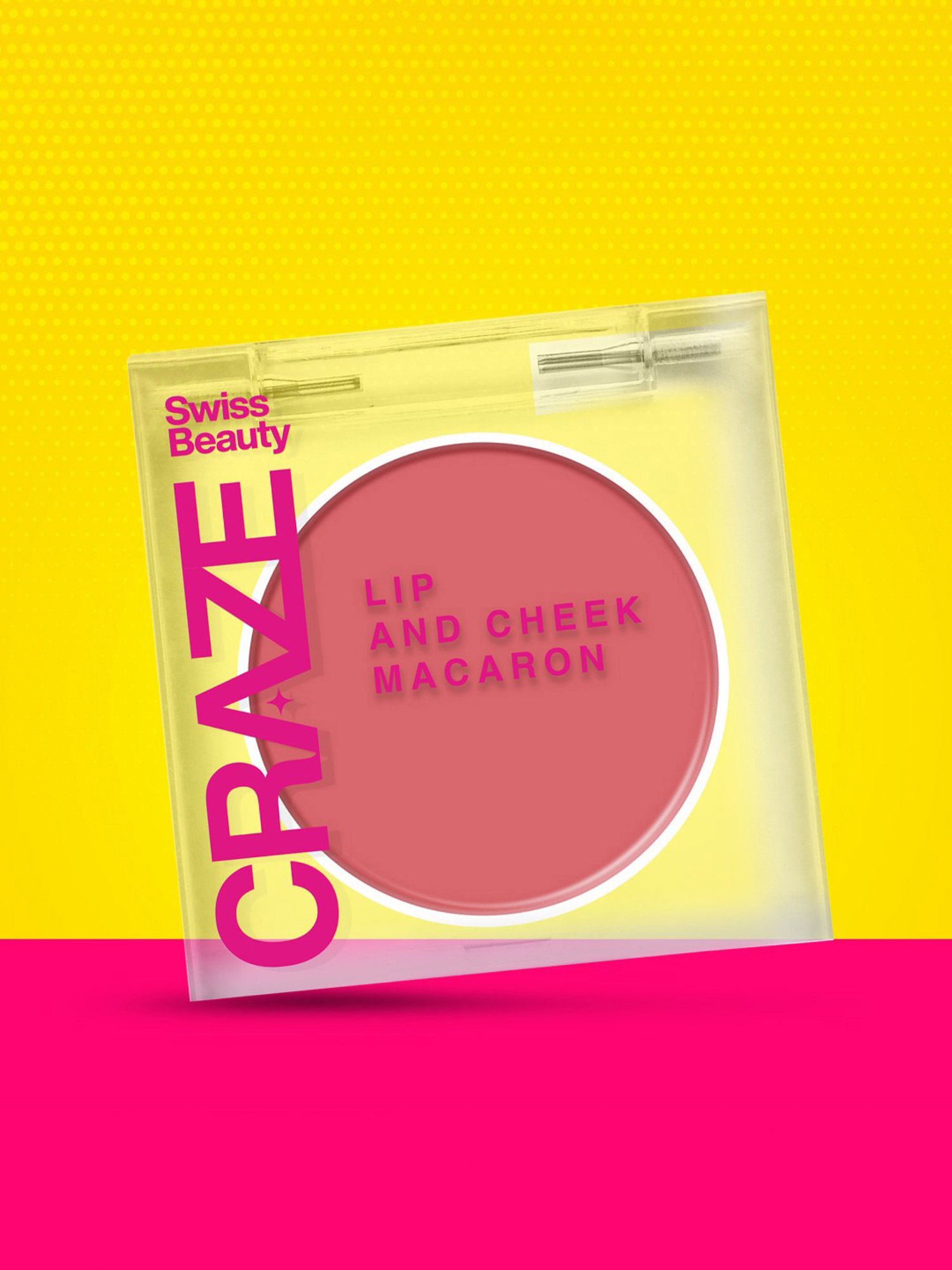 SWISS BEAUTY Craze Lip and Cheek Macaron Apple Pie - 3.2 gm