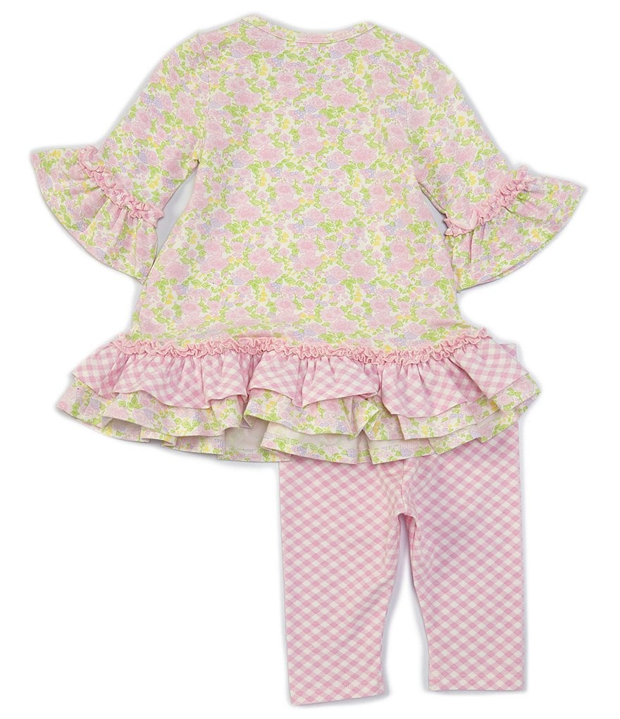 Champion Baby Girls 12-24 Months Short-Sleeve Classic Script Tee & Leggings Set