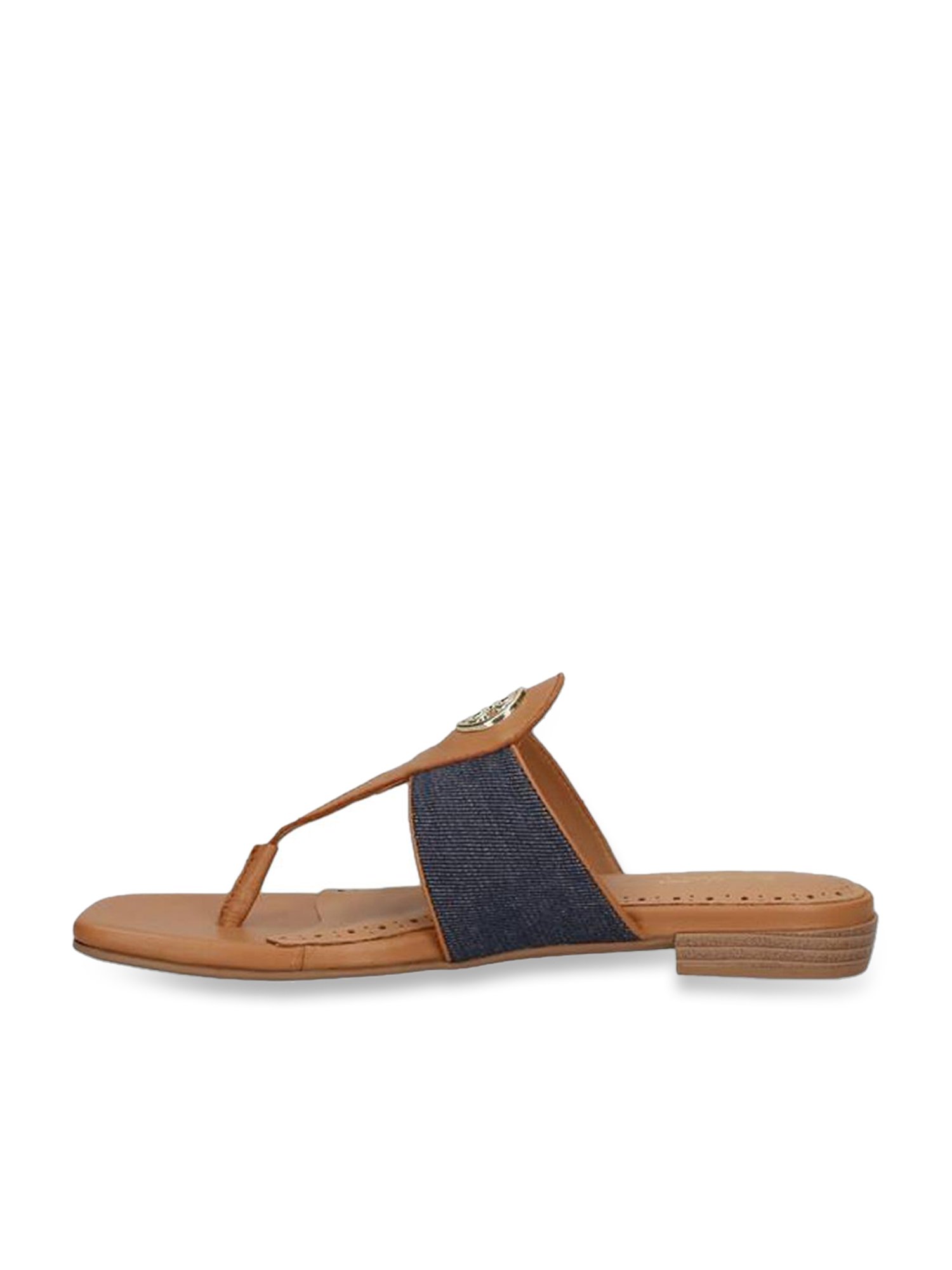 Bagatt Women's Mala Cognac Thong Sandals