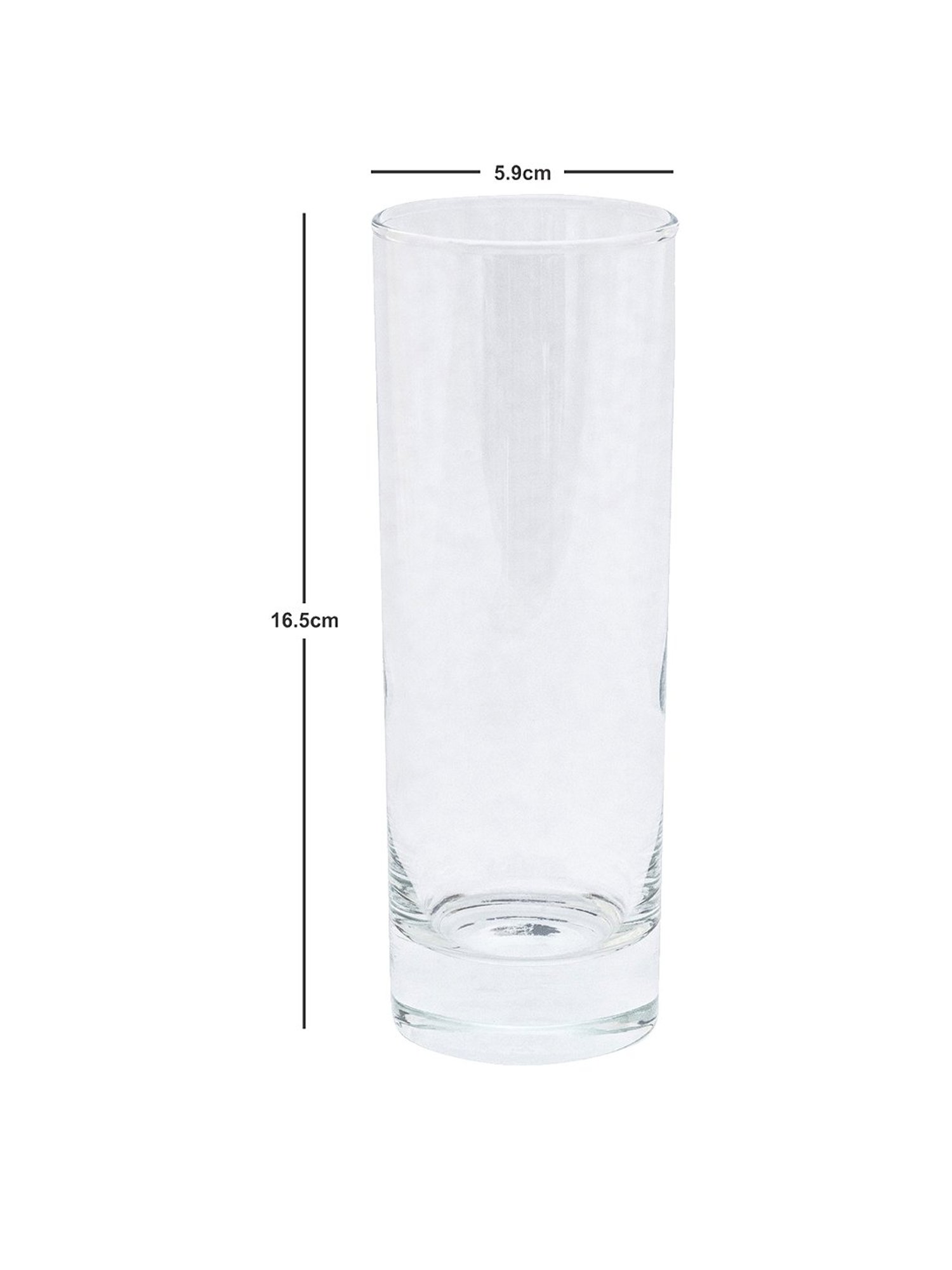 Luminarc Transparent Glass Everyday Glasses - Set of 6 (310ml)