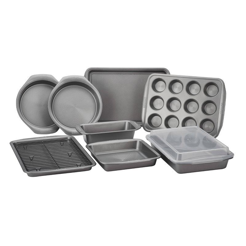 Circulon 10pc Total Nonstick Bakeware Set Gray