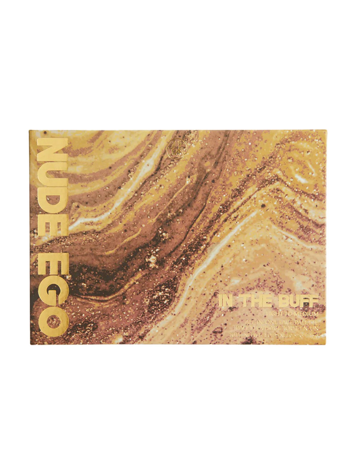 BH Cosmetics Nude Ego In The Buff All-in-One Face Palette Light To Medium - 15 gm