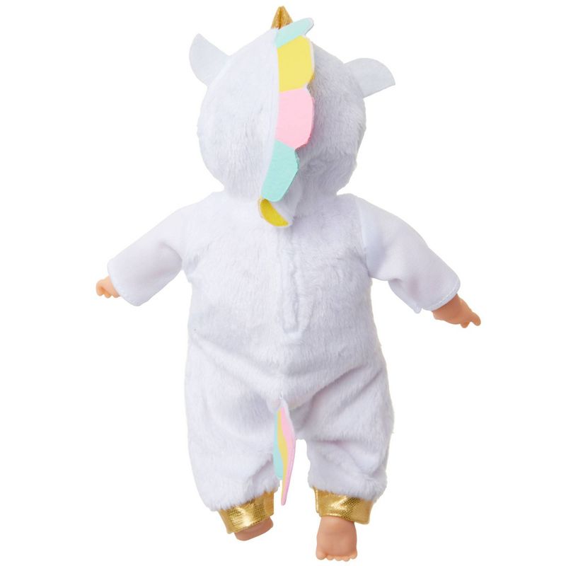 Perfectly Cute My Lil' Deluxe Baby 8" Baby Doll White Unicorn